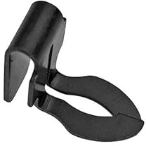Lot de 10 Agrafes pour Panneau de Porte de 2CV, Noir, Clips de Fixation en metal