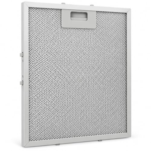 NEIQIUWING Dunstabzugshaubenfilter 34 x 27 cm, 5-lagiger Aluminium Fettfilter 340 x 270 x 9 mm, Metallfilter für Dunstabzugshaube Küchenabzug Abluftfilter Ersatzfilter Silber