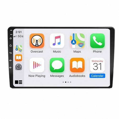 Touch Screen Radio Stereo Auto 2 Din per Peugeot 308 T9 308S Year 2013-2017 Ips Touchscreen, Auto Stereo Radio con Bluetooth/Gps/Controllo Vocale/Mirror Link/Aux, 4 Nucleo 4G+64G