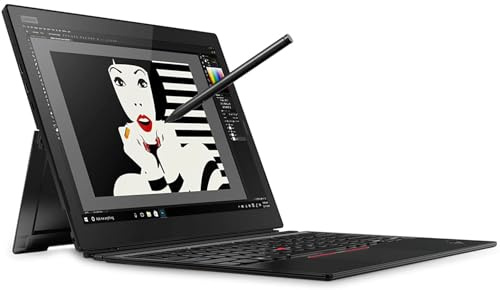 Lenovo ThinkPad X1 Tablet Gen 3 Laptop, 13 QHD (3000 x 2000) Notebook, Intel Core i7-8650U, 16GB RAM, 256GB SSD, tastiera QWERTY, Windows 11 Pro (ricondizionato)