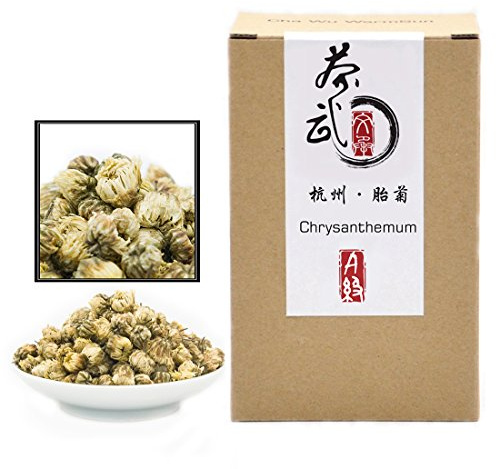ChaWuWarmSun [A] Chrysanthemum Tea, 3.5oz/100g,TongXiang Chinese Taiju Bud