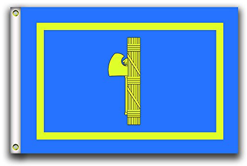 Home King Mussolini Bandiera Banner 3X5FT 100% poliestere, testa di tela con occhielli in metallo