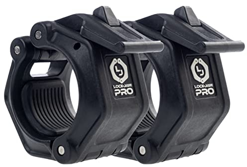 Lock-Jaw PRO 2 - Morsetto per bilanciere a sgancio rapido (tutto nero)