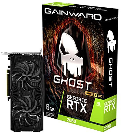 Gainward 426018336-4412 GeForce RTX 2060 6 GB GDDR6 Grafikkarte (GeForce RTX 2060, 6 GB, GDDR6, 192 bit, 7680 x 2020 Pixel, PCI Express x16 3.0)