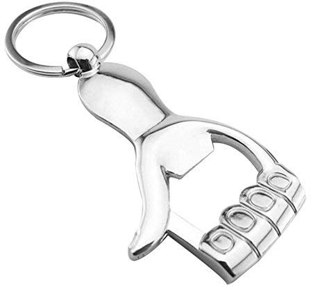 Creative Thumbs up Bottle Opener Fist Can Opener Beer Key Ring Bar Metal Stainless Steel with Key Chain