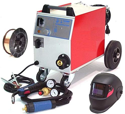 Schutzgas Schweißgerät MIG 182/6 + Schweisshelm + 5kg Schweissdraht Zubehör AWZ