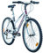 Multibrand PROBIKE 6th Sense 26 Zoll Mountainbike 18 Gang, Mädchen-Fahhrad & Damen-Fahhrad geeignet ab 155 cm - 175 cm (Weiß glänzend rosa)