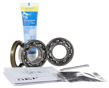 SKF Wheel Bearing Kit With Shaft Seal VKBA 9019 CL Rear Axle Position Outer Diameter 58 mm Height 88 mm Length 158 mm Width 158 mm - OE Quality