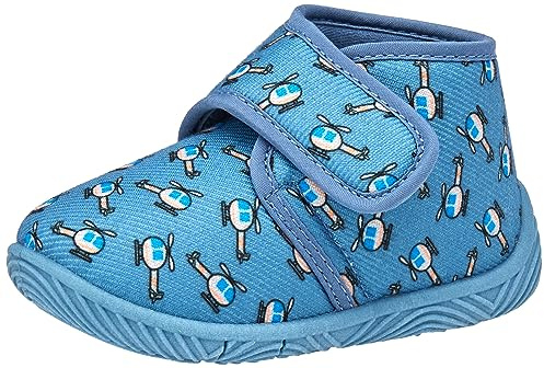 Chicco Jungen Unisex Kinder Tolom Pantoffel Hausschuh, Azurblau, 18 EU