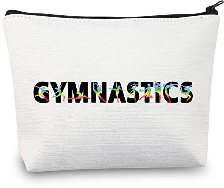 Turn-Geschenke für Mädchen, Make-up-Tasche, Gymnastik-Kosmetiktasche, Turnliebhaber, Geschenk, Turner, Trainer, Geschenk, Turner, Reißverschluss-Tasche, Turnbeutel, modisch