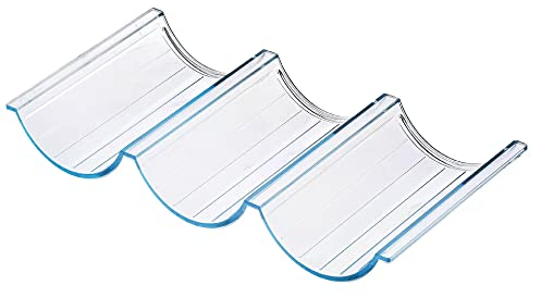 sparefixd Flaschenregal, Weinregal, 295 x 150 x 30 mm, passend für Siemens-Kühl-/Gefrierschrank