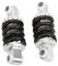 Tissting 1 Paar Motorrad Stoßdämpfer Hinten 90mm 400 Lbs 8mm Loch Moped Federdämpfer Verstellbarer Dämpfung Dämpfer für 47cc 49cc Mini Pocket Bike, Elektroroller, 250cc Dirt Bike