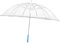 Baoblaze Leuchtender Regenschirm, LED-Regenschirm mit Taschenlampe, tragbar, regenfest, Winddicht, gerader Regenschirm, Regenschirm für Spaziergänge,