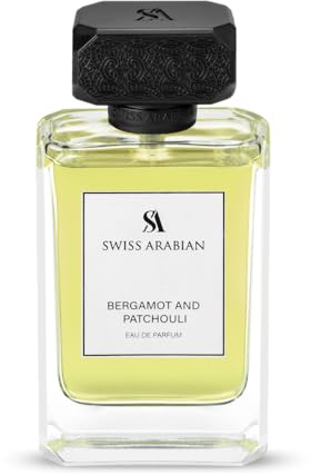 Swiss Arabian Bergamot and Patchouli Eau de Parfum für Männer, 100 ml