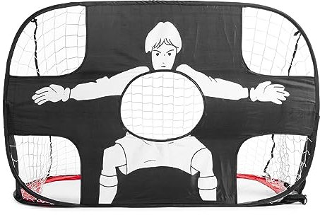 Zielnetz, faltbares Fußballtornetz, Fußball-Training, 2-in-1-Fußballtorpfosten, Pop-Up-Tor für Kinder, Pop-Up-Tore für Kinder, Fußballtore, Fußballtore, Fußball-Wurfnetz, Indoor-Kindertor
