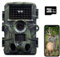 ZYJDGNNY Wildkamera WiFi 4 K/60 MP | Infrarot-Nachtsicht 940 nm | Bewegungserkennung 0,2 s | SD-Karte 32 GB gratis