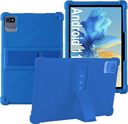 YHFZR Funda para HotLight Tablet 10 Pulgada, Silicón Ligera Carcasa Antideslizante con Soporte para los niños para HotLight Tablet 10 Pulgada, Azul Oscuro