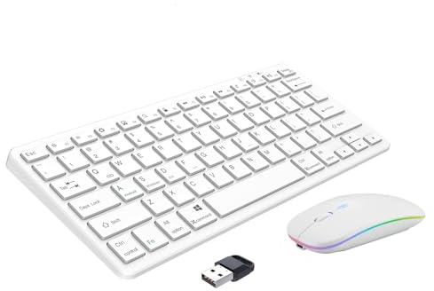 HLTOOP Bluetooth-Tastatur für iPad, Bluetooth-Tastatur, kompatibel mit iPad 10,2 Zoll / 9,7 Zoll, iPad Pro 11 Zoll, iPad Air/iPad Mini/iPhone, Tastatur für Windows, iOS, Android,