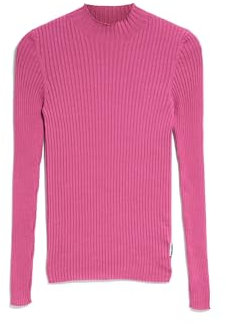 ARMEDANGELS Damen Pullover Slim Fit aus Bio-Baumwolle ALAANIA Fitted Crushed Berry