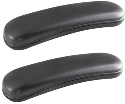 HGZLQKD Office Chair Replacement Armrest Arm Pad Universal PU, Soft Support Easy to Install on Gaming Chair, 255x73mm