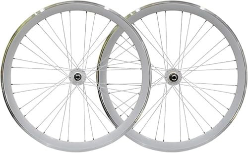 TLTDSMYF 700C 40 mm Felgenradsatz V-Bremse Fixed Gear Single Speed Fahrrad Laufrad 32/36 Loch Naben 13 Zähne 2560G.,B