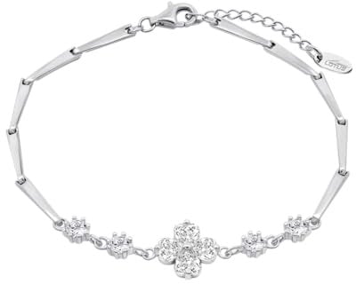 LOTUS SILVER Damenarmband Silber 925 LP3812-2/1 - Elegantes, fein verarbeitetes Armband - Ideal als Geschenk zum Geburtstag - Besondere Anlässe