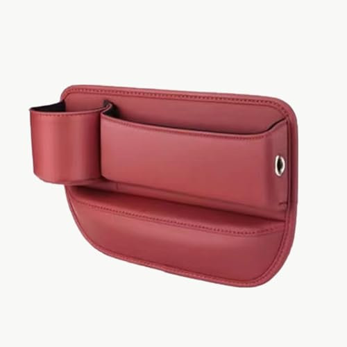 HhhhhYf Organizador Coche Asiento para Audi A3 (8L) 1996-2002,Bolsa para Espacio para portavasos,Asiento Bolsa organizadora Almacenamiento,A-Haupttreiber-Red