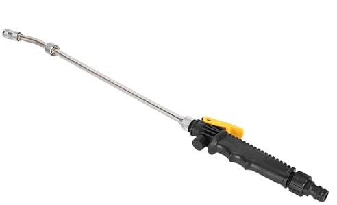 Hochdruck-Sprühlanze, G3/8'', 58cm, Verstellbar | Für Autos & Gärten, Verstellbares Wassersprühdüse, Feiner Sprühnebel & Starkstrahl