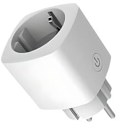 Genérico Enchufe Inteligente WiFi, 20A, Monitor de Energía, Compatible con Alexa, Google Assistant, Tuya App, Control Remoto por Smartphone