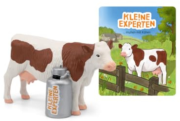 tonies Hörfigur für Toniebox, KLE!NE Experten muhen mit Kühen, Hörspiel für Kinder ab 3 Jahren, Spielzeit ca. 50 Minuten