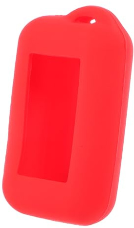 Custodia Chiavi Auto in Silicone Starline E91 E60 per Allarme | Compatibile E90 E61 E91 E60, Colore Rosso, Installazione Facile, senza Odore, senza Deformazioni