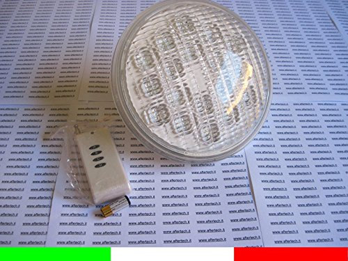 Aftertech® 18x3w LED PAR 56 RGB SCHEINWERFER FÜR POOL POOL 54w = 4-300w 12v FARBWECHSEL E6F1