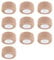 Mintice 10 X Self Adhesive Cohesive Wrap Bandages Strong Elastic First Aid Tape Skin Color for Wrist Ankle Sport 4.5mx2.5cm