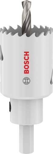 Bosch 1x Scie trépan avec adaptateur Multi Material | pour Acier, Cloison sèche, Ø 35 mm Professional Accessoire Perceuses
