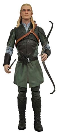 Diamond FEB208569 Dwarf,Elf Legolas Action Figur 18Cm, Mehrfarbig