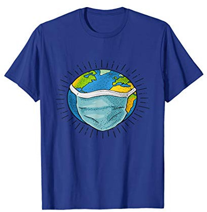 Gesichtsschutz Erde T-Shirt
