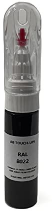 RAL 8022 Black Brown Paint Touch UP Pen/Brush