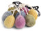 Én Gry & Sif Mini Ostereier Anhänger aus Filz, Ostern-Deko - 8 Stück marmoriert, fair Trade Handmade (kleine Eier - marmoriert)