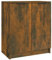 vidaXL Schuhschrank Schuhregal Schuhablage Schuhständer Schuhaufbewahrung Schuhtruhe Schuhorganizer Flurschrank Räuchereiche 59x35x70cm Holzwerkstoff
