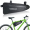 Kytpyi fahrradtasche rahmen, rahmentasche fahrrad, 2L Fahrraddreieck Rahmentasche, großer Kapazität, wasserdichte Fahrrad Vorderrohr Aufbewahrungstasche, Fahrraddreieck Tasche für Mountainbike Rennrad