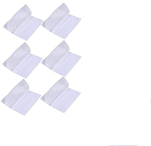 Happyyami 10 Stk durchsichtiges Klebeband Zeltplatz Tropfenohrringe wasserdichtes transparentes Klebeband Bulk-Slap-Armbänder zelt flicken klebeband Reparaturband Jacken Patch Nylon Weiß