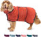 Lucky Paws® Hundebademantel – doppellagiger, Ultra-absorbierender & luxuriös weicher Bademantel Hund – Hunde in Minuten trocknen – Hundehandtuch & Hunde Bademantel in 1 (XXL, Bernstein)