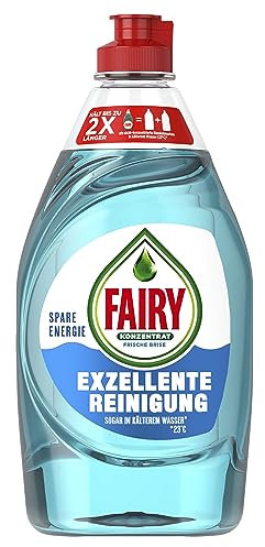 Fairy Ultra Plus Konzentrat Original Frische Brise BBQ LE Handgeschirrspülmittel Mit Bis Zu 3 Mal Schnellerer Reinigung Von Hartnäckigem Fett 450ml