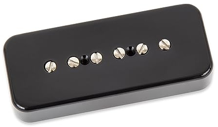 SEYMOUR DUNCAN - Mikrofon für elektrische Gitarre - P90 Signature Gitarren-Pickup Jared James Nichols Schwarz