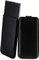 Suncase Etui Tasche kompatibel mit Samsung Galaxy S24 Ultra 5G Hülle mit ZUSÄTZLICHER Case/Schale/Bumper Lasche mit Rückzugfunktion Handytasche Ledertasche Schutzhülle in schwarz