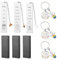 ChanraingYee 6 Sets Abschiedsgeschenk Erzieherin Erzieherin Geschenk Abschied Geschenk Erzieherin Abschied Dankbar Wachsen Geholfen Hast Abschiedsgeschenk Kindergarten Erzieherin Geschenk Abschied
