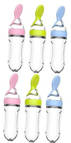 KOMBIUDA Fütterungsflaschen Für Babys Reisbrei Flaschen Ideale Babynahrungsflaschen Babyfütterung Und Je