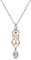 Infinity Welsh love spoon necklace