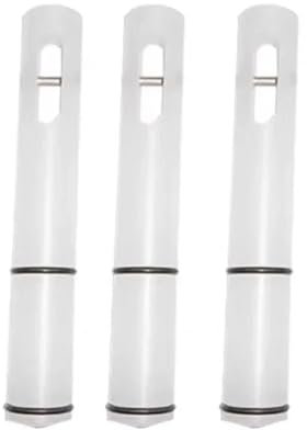 HWEIH 3pcs Replacement Valve Rods of Front Block Panel Soft Serve Ice Cream Machines Parts