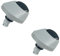 sostituzioni Ruota anteriore girevole for Dreame D9 D9MAX Robot aspirapolvere lavapavimenti Ricambi Accessori(2pcs)
